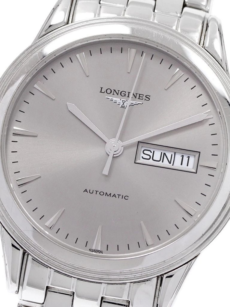 Longines Flagship L48994 Day Date Silver Dial Automatic Mens Watch932799